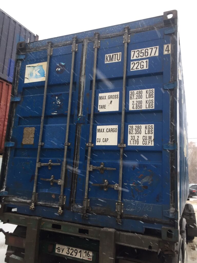 Морской контейнер 77776356